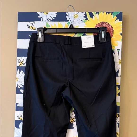 NWT Women’s Banana Republic Black Dress Pants 00 - Picture 4 of 6